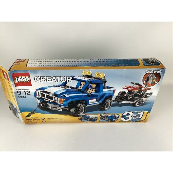 LEGO Creator 5893 Offroad Power Dune Buggy 3-in-1 Set (New Open Box) 1061 Pieces - Picture 4 of 9